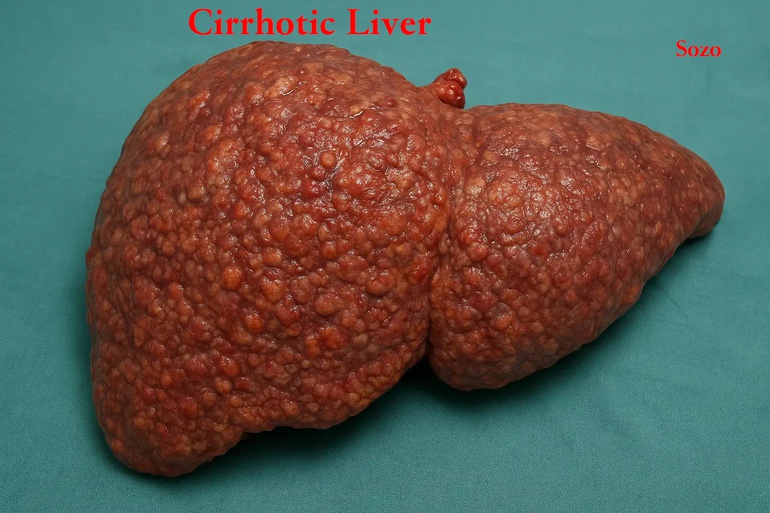 Cirrhotic-diseased-liver-with-nodules-which-is-typical-of-a-chronically-failed-liver